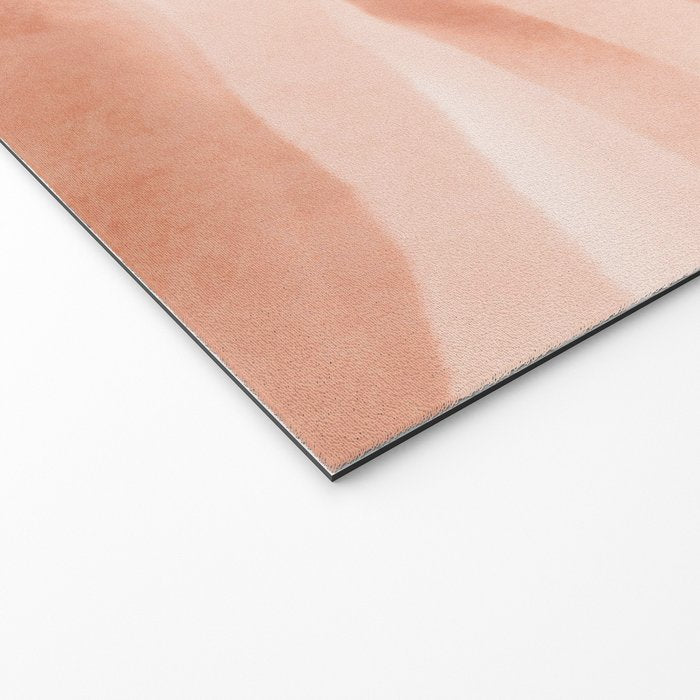 Pastel watercolor leaf detail Welcome Mat Gallery Image 2