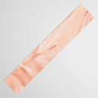 Pastel watercolor leaf detail Table Runner Gallery Image 3