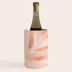 Pastel watercolor leaf detail Wine Chiller Gallery Image 3