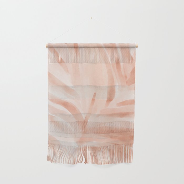 Pastel watercolor leaf detail Wall Hanging Gallery Image 1