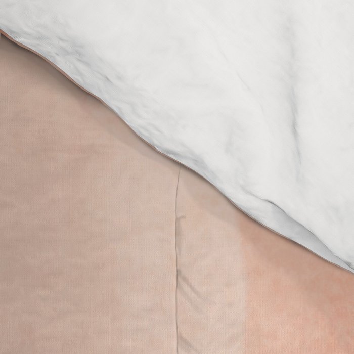 Pastel watercolor leaf detail Comforter Gallery Image 4