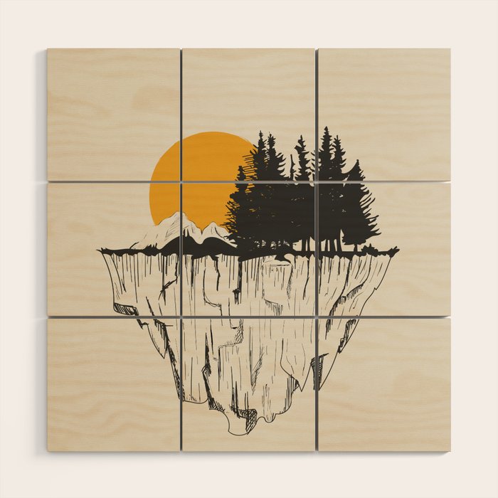 Sunrise Wood Wall Art Gallery Image 1