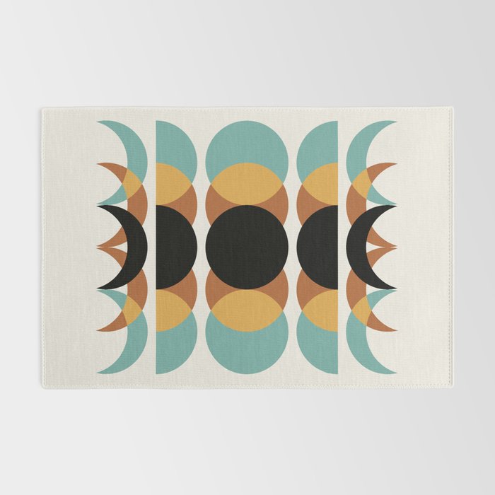 Moon Phases Abstract V Rug Gallery Image 2