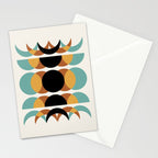 Moon Phases Abstract V Stationery Card Gallery Image 2