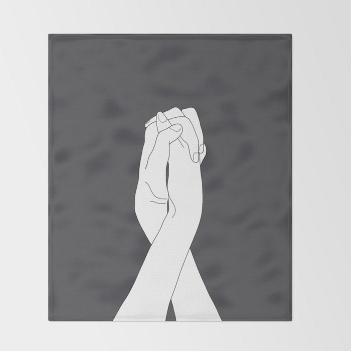 Never Let Me Go III Throw Blanket Gallery Image 2