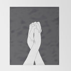 Never Let Me Go III Throw Blanket Gallery Image 2