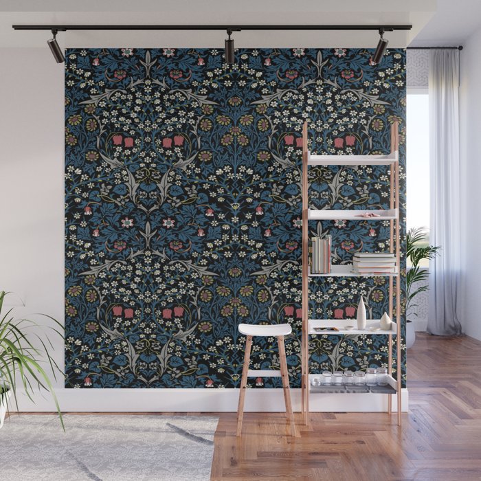 William Morris Blackthorn,No, 02. Wall Mural Gallery Image 1