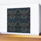 William Morris Blackthorn,No, 02. Wall Mural Gallery Image 2