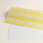 Bold Yellow Geometric Shapes Pattern Wrapping Paper Gallery Image 2