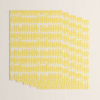 Bold Yellow Geometric Shapes Pattern Wrapping Paper Gallery Image 3