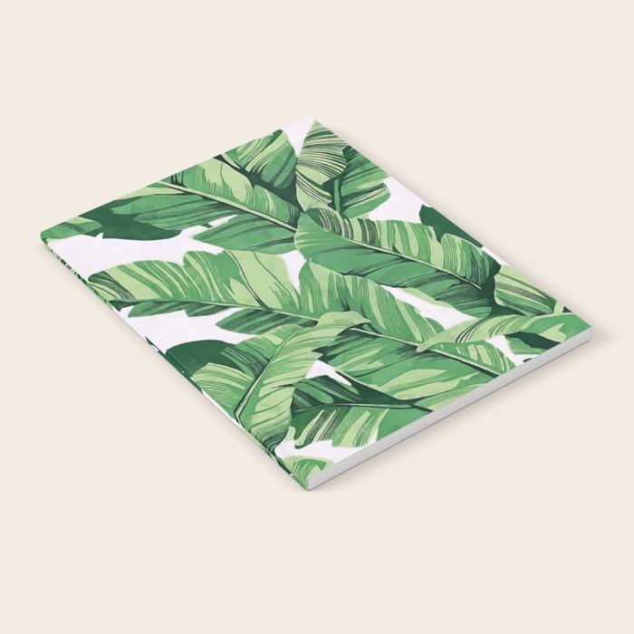 Tropical banana leaves V Notebook Gallery Image 1