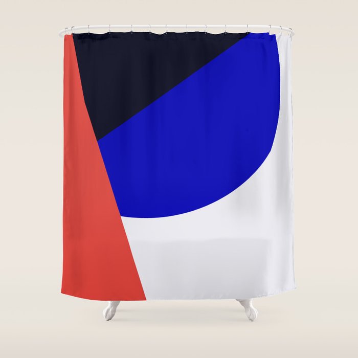 Geometric  Shower Curtain Gallery Image 1