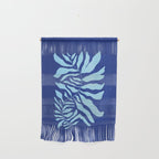 JAZZ FERNS 01 | Starry Blue Matisse Edition Wall Hanging Gallery Image 1