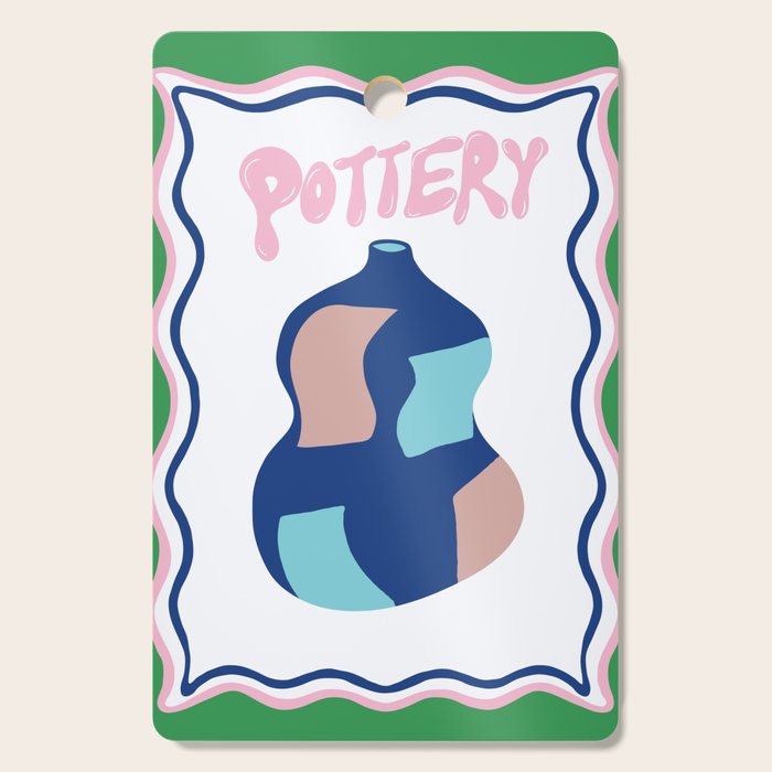 Pottery Cutting Board Gallery Image 1