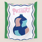 Pottery Wall Tapestry Gallery Image 4