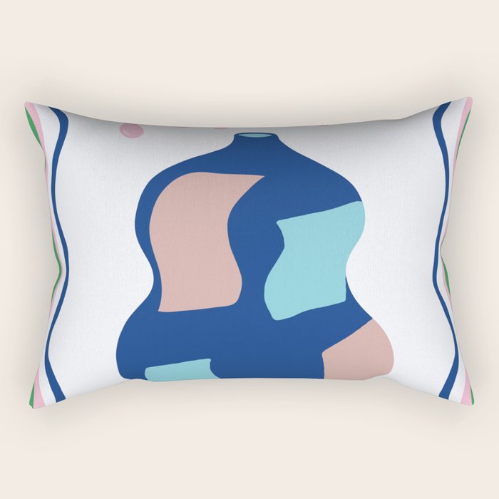 Pottery Rectangular Pillow Gallery Image 1