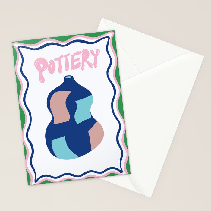 Pottery Stationery Card Gallery Image 2