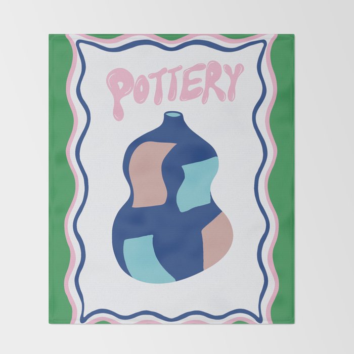 Pottery Throw Blanket Gallery Image 2