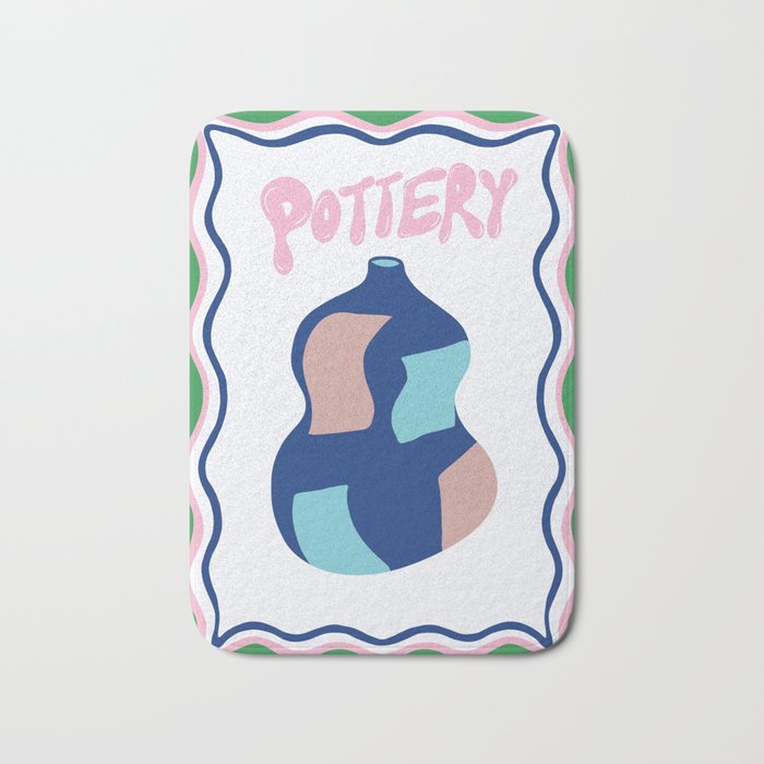 Pottery Bath Mat Gallery Image 1