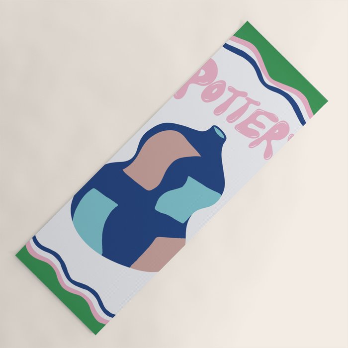 Pottery Yoga Mat Gallery Image 1