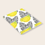 Banana Bunch - Yellow & Black Palette Notebook Gallery Image 2