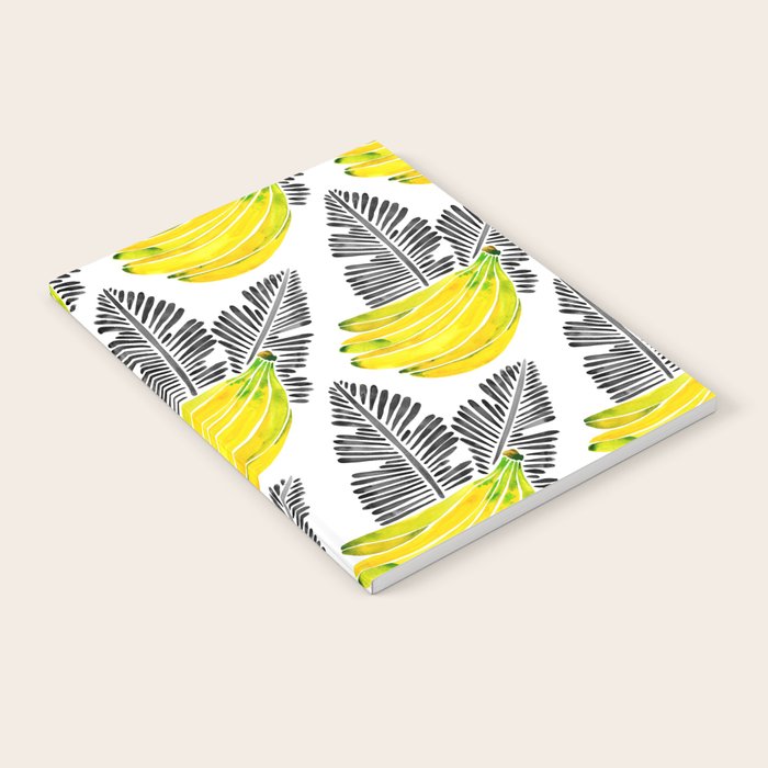 Banana Bunch - Yellow & Black Palette Notebook Gallery Image 2