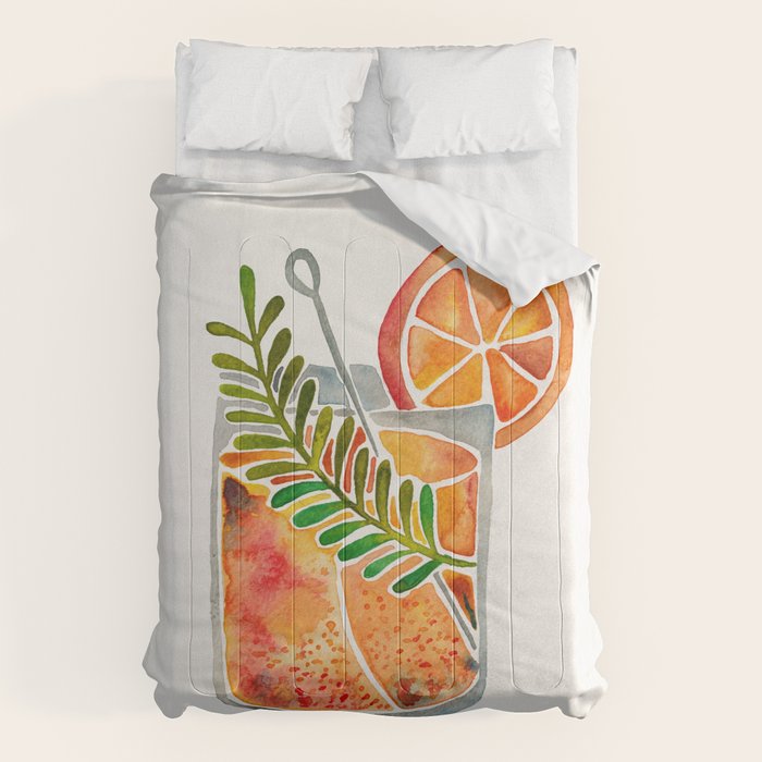 Blood Orange Tequila Sunrise Comforter Gallery Image 1