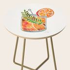 Blood Orange Tequila Sunrise Side Table Gallery Image 2