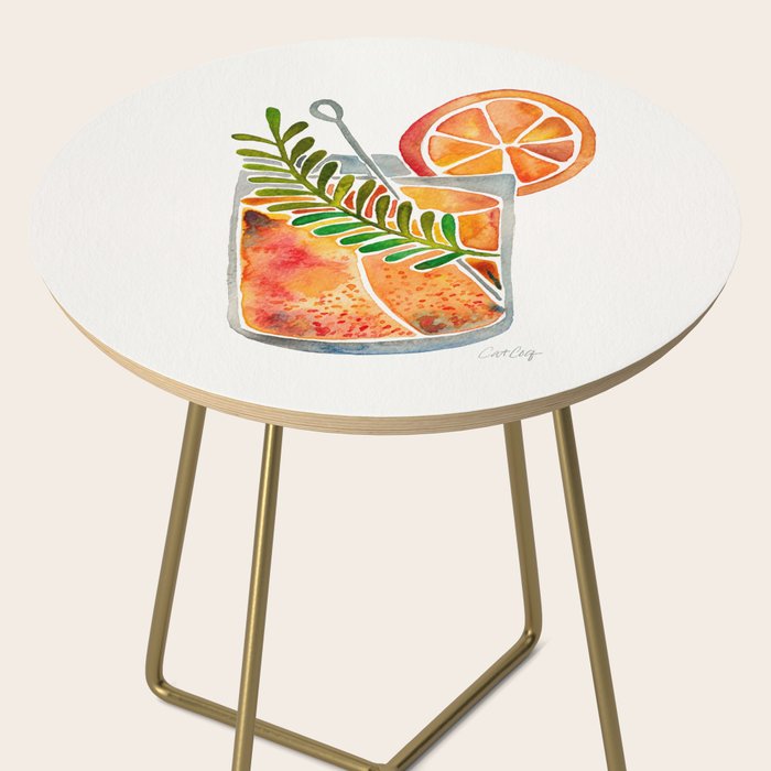 Blood Orange Tequila Sunrise Side Table Gallery Image 2