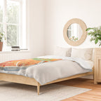 Blood Orange Tequila Sunrise Duvet Cover Gallery Image 2
