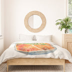 Blood Orange Tequila Sunrise Duvet Cover Gallery Image 3
