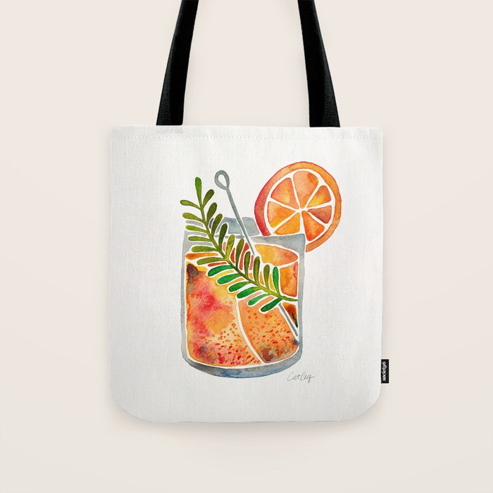 Blood Orange Tequila Sunrise Tote Bag Gallery Image 1