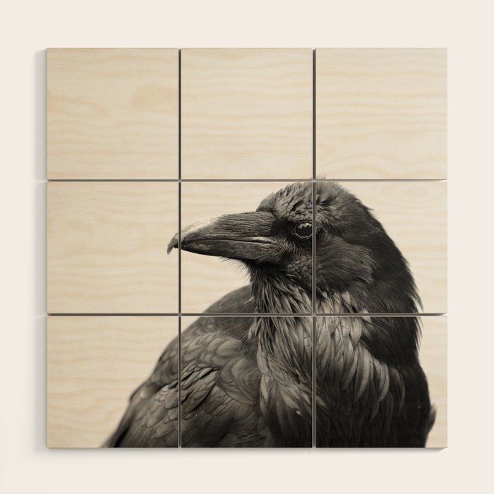 THE RAVEN Wood Wall Art Gallery Image 1