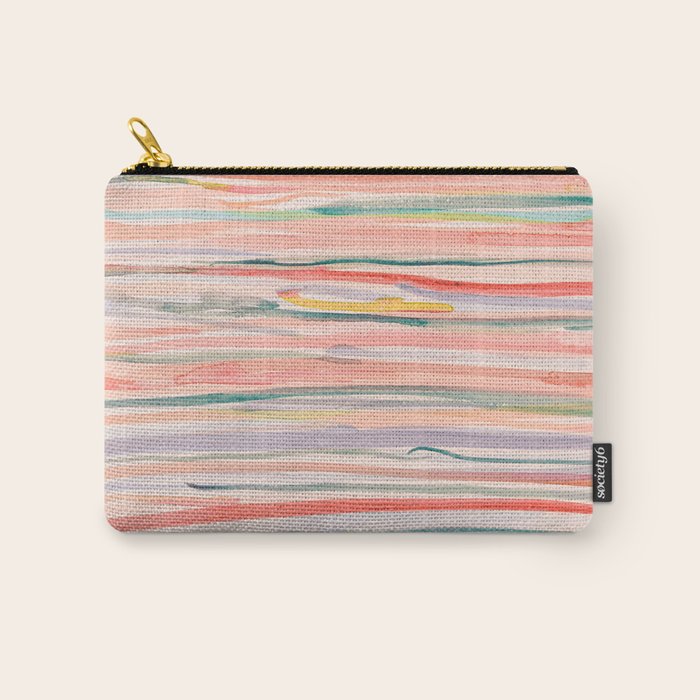 Loose Watercolor Lines 1 Carry All Pouch Gallery Image 1