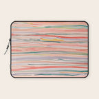 Loose Watercolor Lines 1 Laptop Sleeve Gallery Image 1