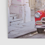 Vintage Red Car, Havana Travel Photography Poster Gallery Image 3