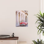 Vintage Red Car, Havana Travel Photography Poster Gallery Image 2