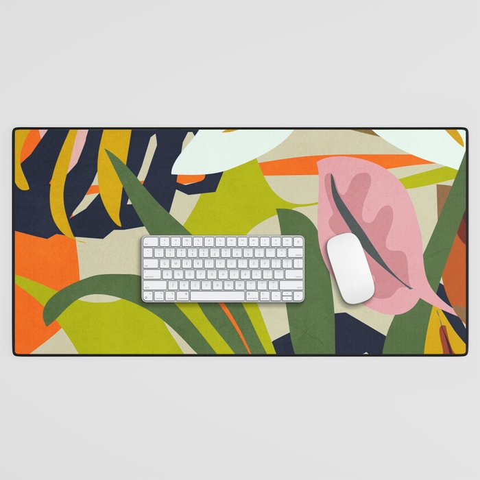 Jungle Abstract 2 Desk Mat Gallery Image 1