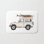 Surf Vintage Truck Bath Mat Gallery Image 1