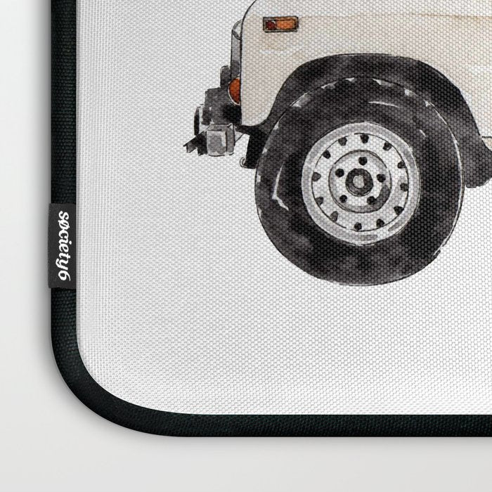 Surf Vintage Truck Laptop Sleeve Gallery Image 3