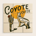 Coyote Cutie Wood Wall Art Gallery Image 1