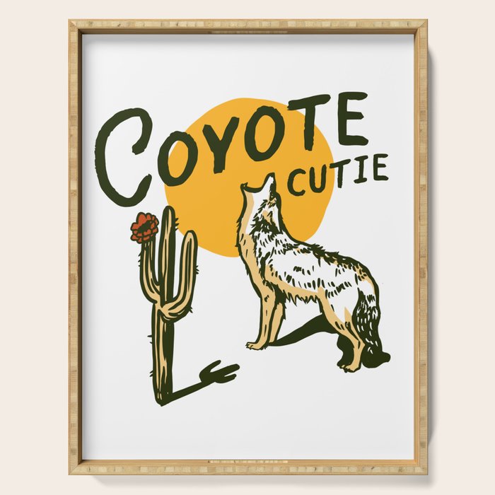 Coyote Cutie Serving Tray Gallery Image 1