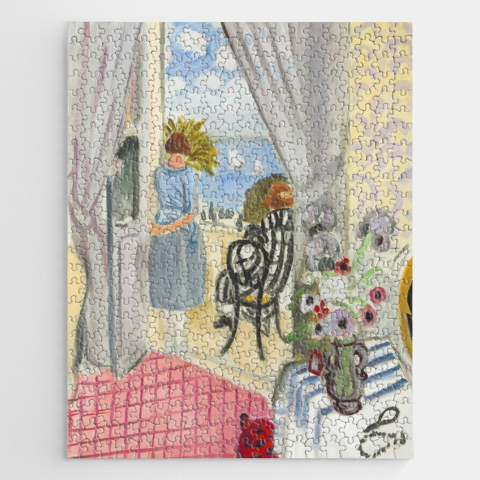 Henri Matisse Woman at The Open Window in Nice Jigsaw Puzzle Gallery Image 1