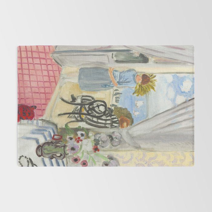 Henri Matisse Woman at The Open Window in Nice Rug Gallery Image 2