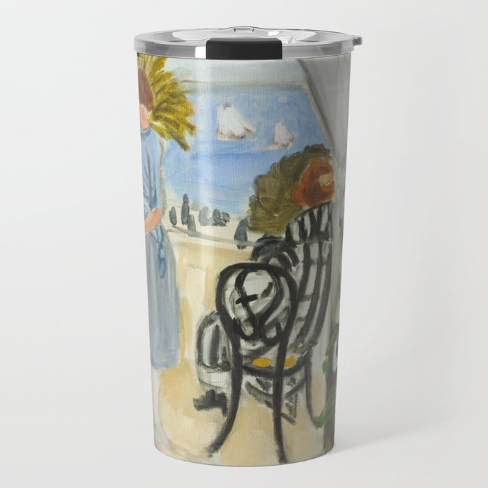 Henri Matisse Woman at The Open Window in Nice Travel Mug Gallery Image 1