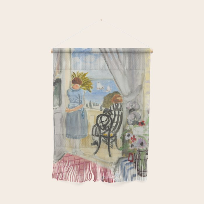 Henri Matisse Woman at The Open Window in Nice Wall Hanging Gallery Image 1