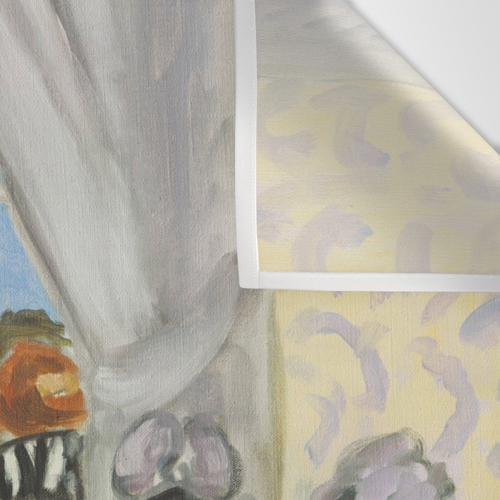 Henri Matisse Woman at The Open Window in Nice Wall Tapestry Gallery Image 3