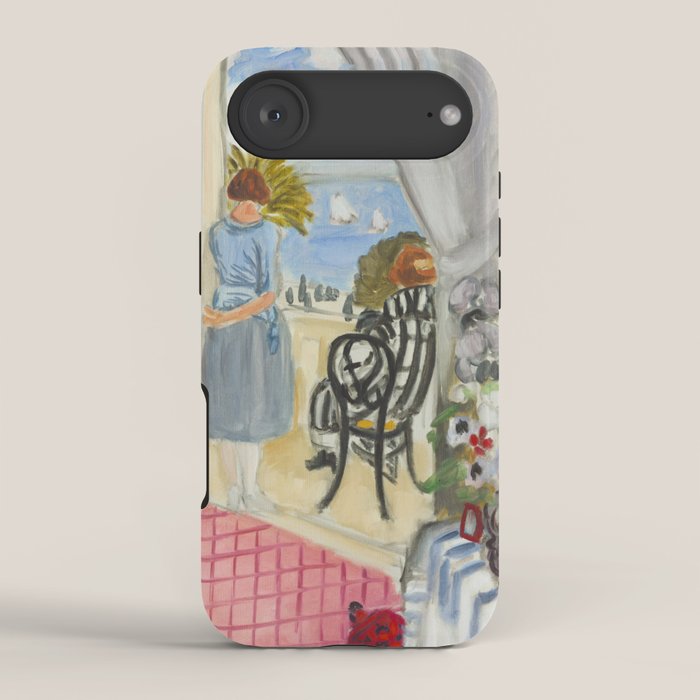 Henri Matisse Woman at The Open Window in Nice iPhone Case Gallery Image 2