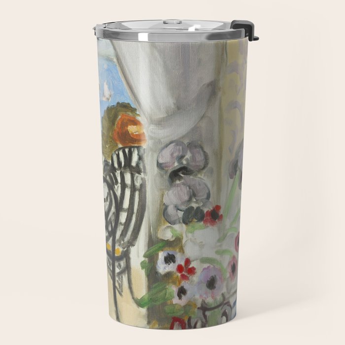 Henri Matisse Woman at The Open Window in Nice Travel Mug Gallery Image 2
