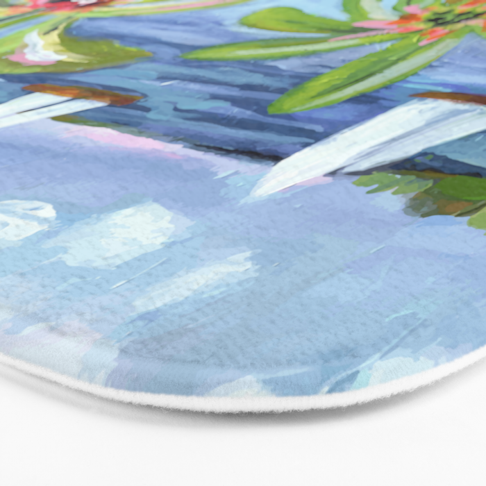 Palm Tree Paradise Bath Mat Gallery Image 3